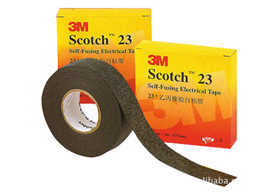   產品名稱:scotch 23#電氣絕緣膠帶乙丙橡膠自粘帶   產品