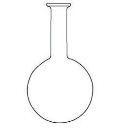 供应ed130圆底烧瓶 瓶颈长