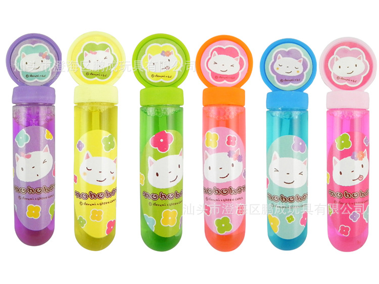 nn16272 授权产品 日本优柔猫泡泡棒组合