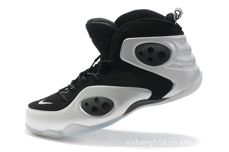 全新上市特惠 耐克新款风系列哈达威 3代 高帮篮球鞋 黑银色