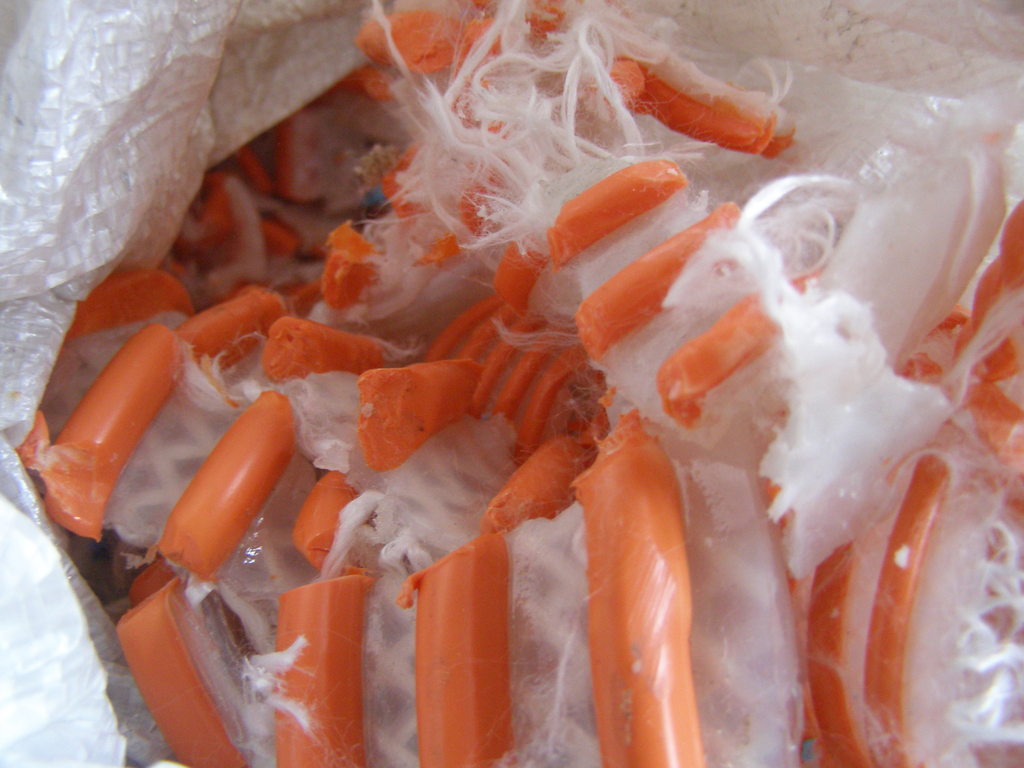 pvc吹毛料 破碎料