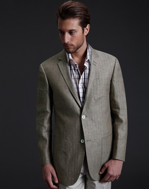 棕色西服予人一种深沉的遐想 西服散发成熟男人的魅力图片_5