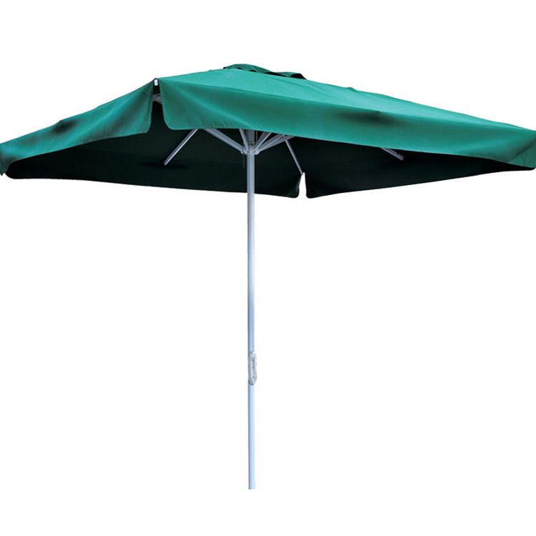 3米中柱方形遮阳伞庭院遮阳伞阳台伞咖啡厅遮阳伞广告遮阳伞