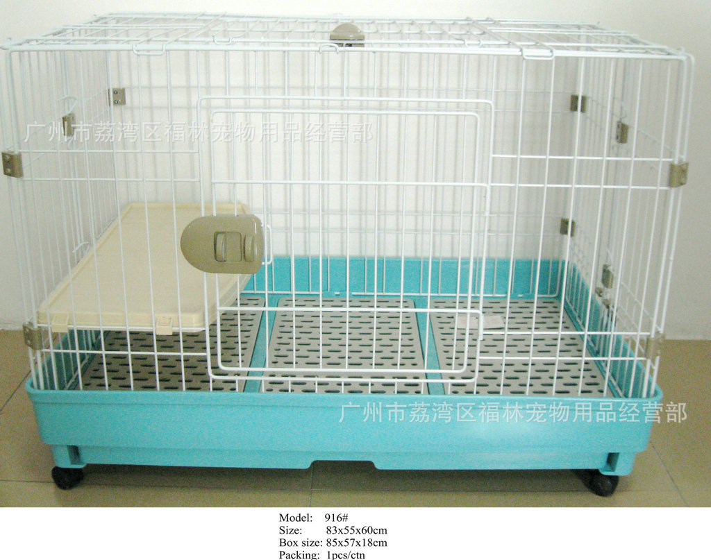 寵物用品批發 寵物籠 精美金屬兔籠 916# (rabbit cage)