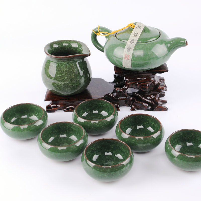 全店包物流 厂家直销 冰裂釉茶具 茶盘套装 茶壶 批发紫砂茶具