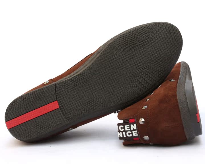 专柜正品万狮路真皮皮鞋 时尚车缝线系带男款皮鞋