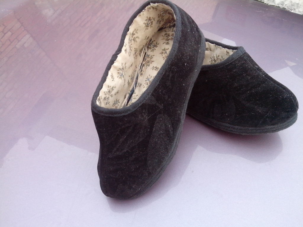 三寸金莲布鞋 三寸手工布鞋 裹脚布鞋图片_5