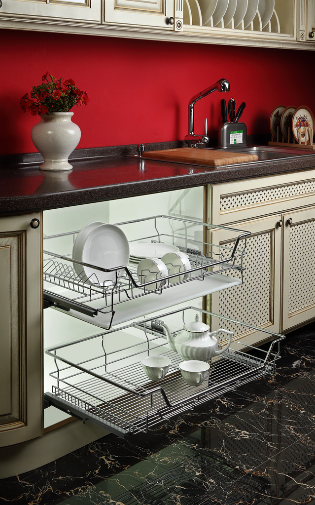 厂家直销 凯斯宝玛拉篮顶级不锈钢德式多功能碗盘篮