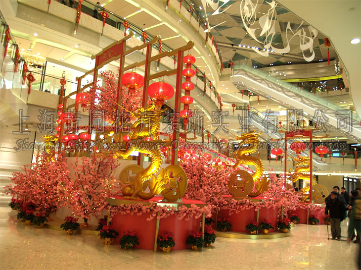 2012春节布置,大型商场综合布景,春节景观装饰,节庆布置图片_8