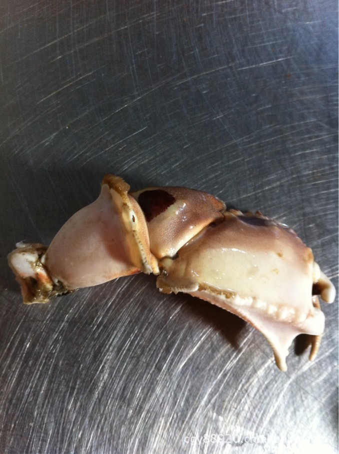 冷冻面包螃蟹脚 螃蟹 水产品 海鲜