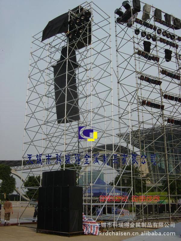 网架 力亚架 雷亚架 背景架 音响线阵吊架 无锡雷亚架-「展示架,支架