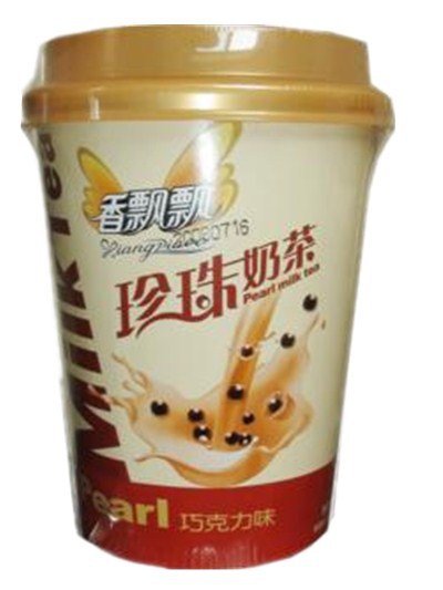 【廠家批發】供應5種口味香飄飄杯裝珍珠奶茶