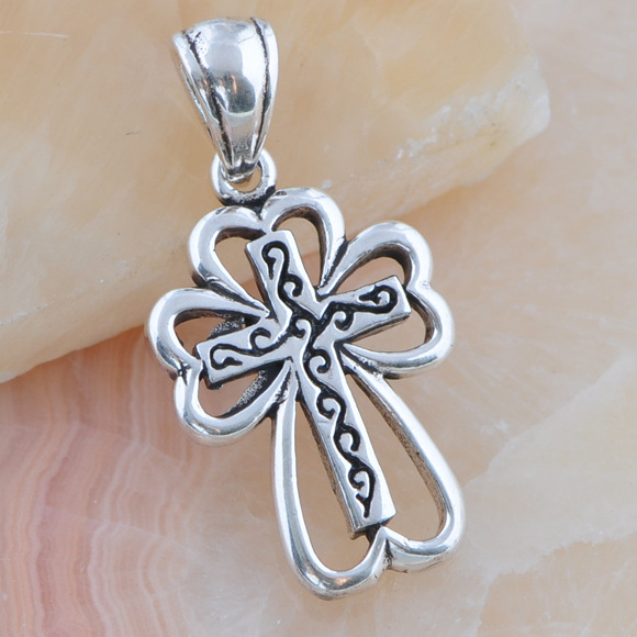 ap650素银吊坠首饰纯银吊坠纯银挂饰铜镀银首饰批发