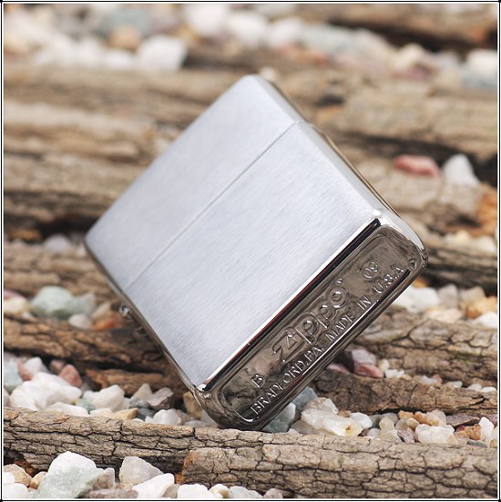 原装正品芝宝zippo打火机 经典铬 200银拉丝沙子 一件代发