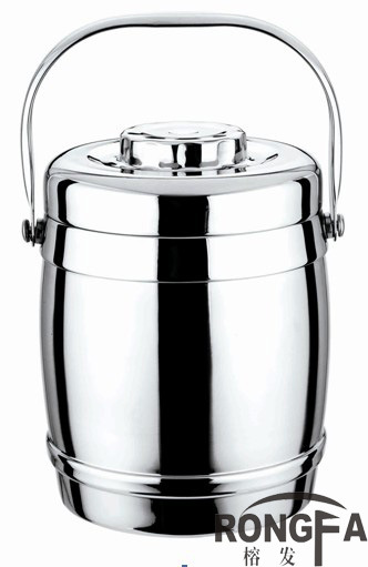 爱家宝不锈钢双层保温提锅1.4lb型