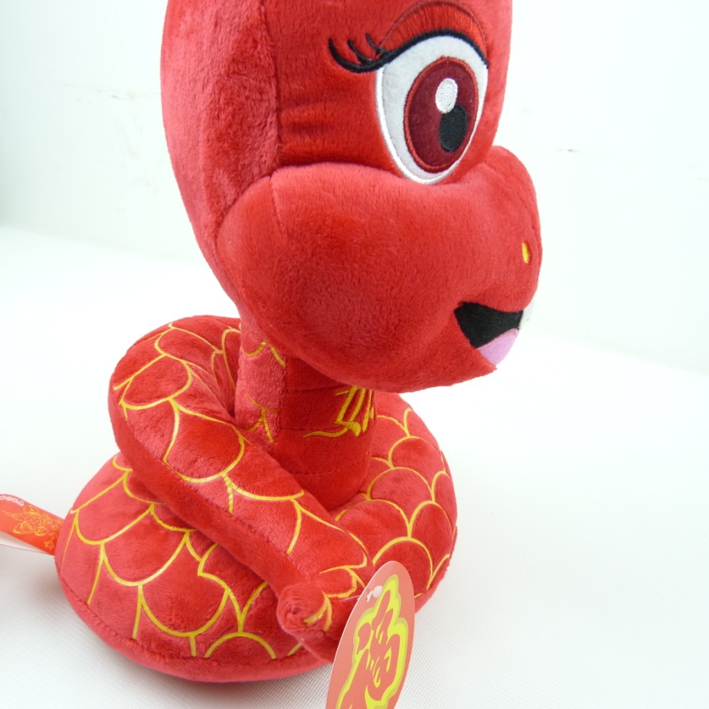 商场热卖毛绒玩具蛇 2013蛇吉祥物