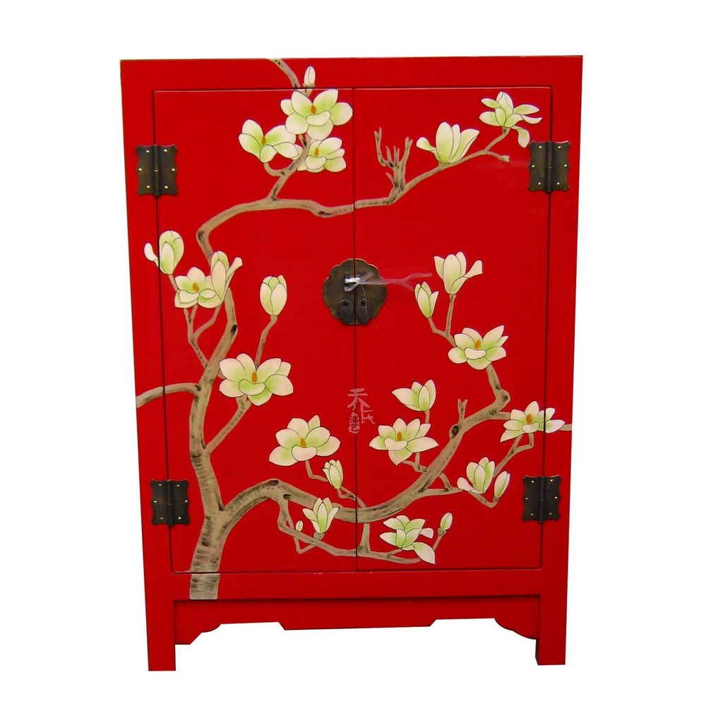 定制平遥漆器实木古典中式手绘装饰仿古家具玄关电话柜门厅柜鞋柜