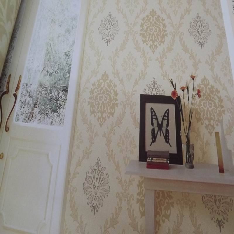 无纺壁纸 无纺底胶面墙纸 每卷68