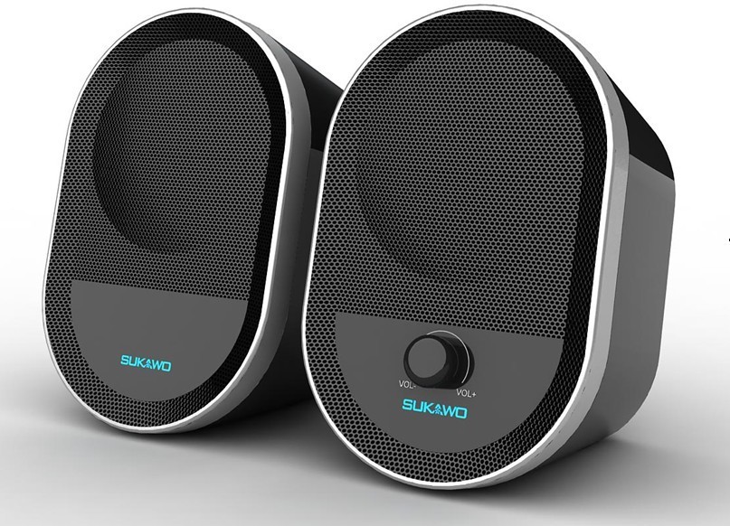 厂家直销 小精灵音响 usb2.0多媒体笔记本数码手机音箱