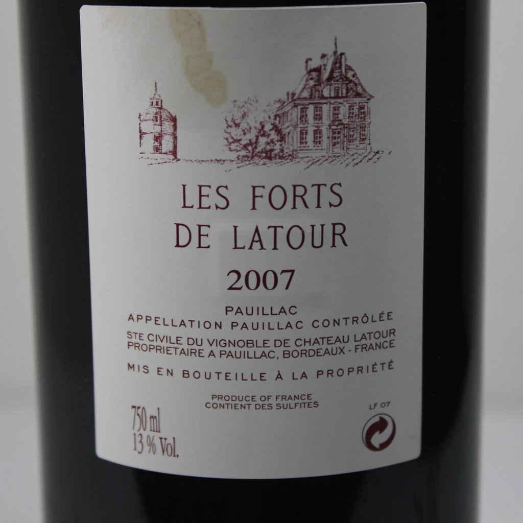 法国原瓶进口一级名庄拉图庄园副牌小拉图干红葡萄酒