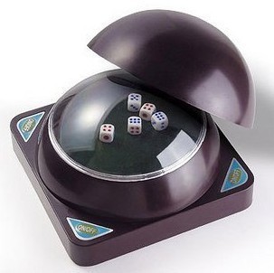 电震动骰盅 电动骰盅电动筛盅电动色盅色骰色筛酒吧骰盅大骰盅筛