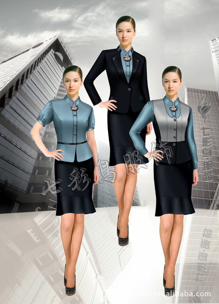 七彩鸟服饰 供应夜总会等中高低档会所员工制服