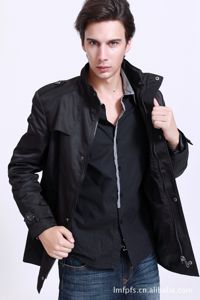 石狮男装厂家 承接男装风衣 卫衣 棉衣 来样加工 包工包料