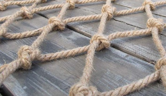 现货供应麻绳网10cm孔服装店道具影视道具装饰道具道具