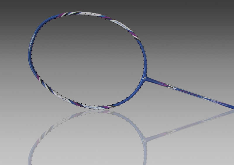 摩亚羽毛球拍球拍高碳碳纤维高刚钛丝woven高磅mbrm70