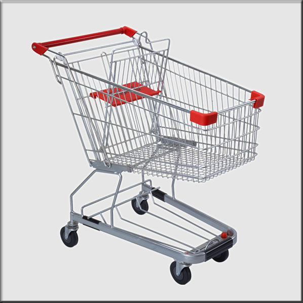 厂家供应各式手推车丨美式手推车丨购物车丨超市购物车
