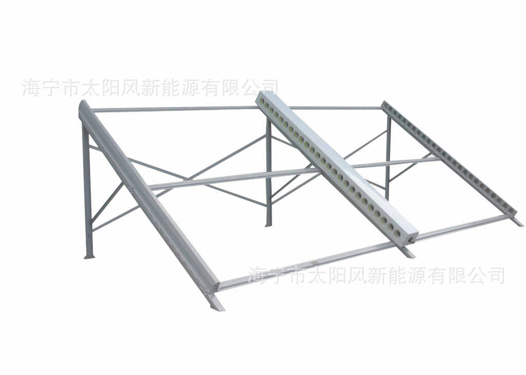 低价批发优质太阳能热水器工程专用联箱支架 Φ58*50孔
