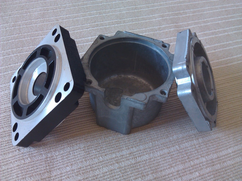 锌合金铝合金微电机部件压铸可电镀喷漆