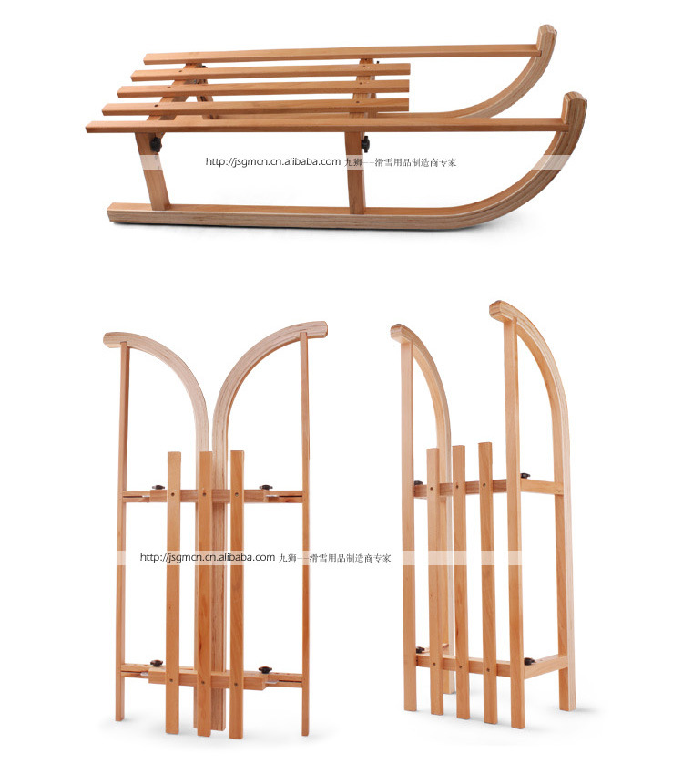 雪橇的制作方法图片