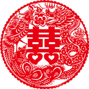 大号喜字墙贴
