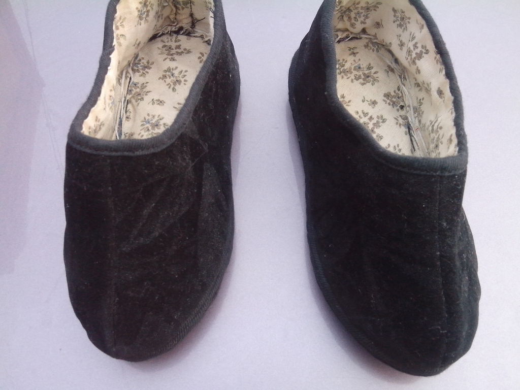 三寸金莲布鞋 三寸手工布鞋 裹脚布鞋图片_3