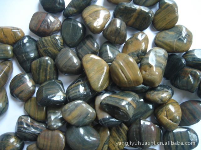 厂家直销优质雨花石,园林石,鹅卵石---一级条纹石(2-4cm)