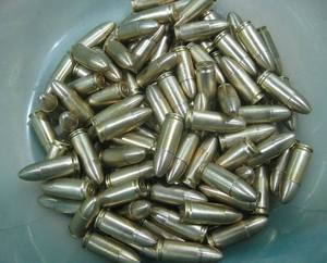 子弹壳 9mm纯铜弹壳 带空心头 量大价优