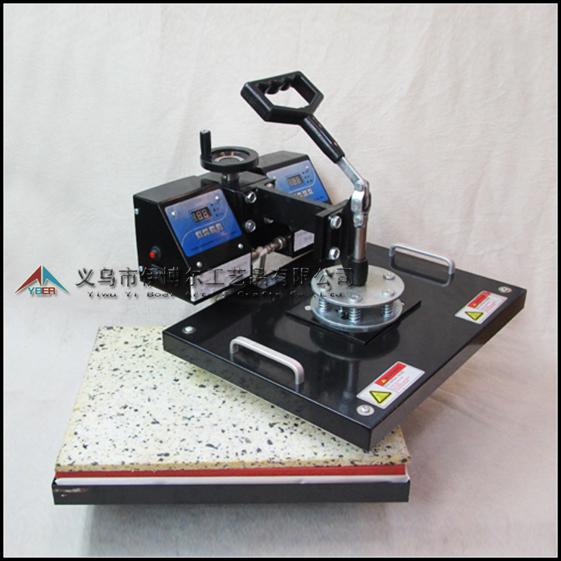 热转印多功能 玻璃平板烫画转印机 双发热烫画机 原装正品