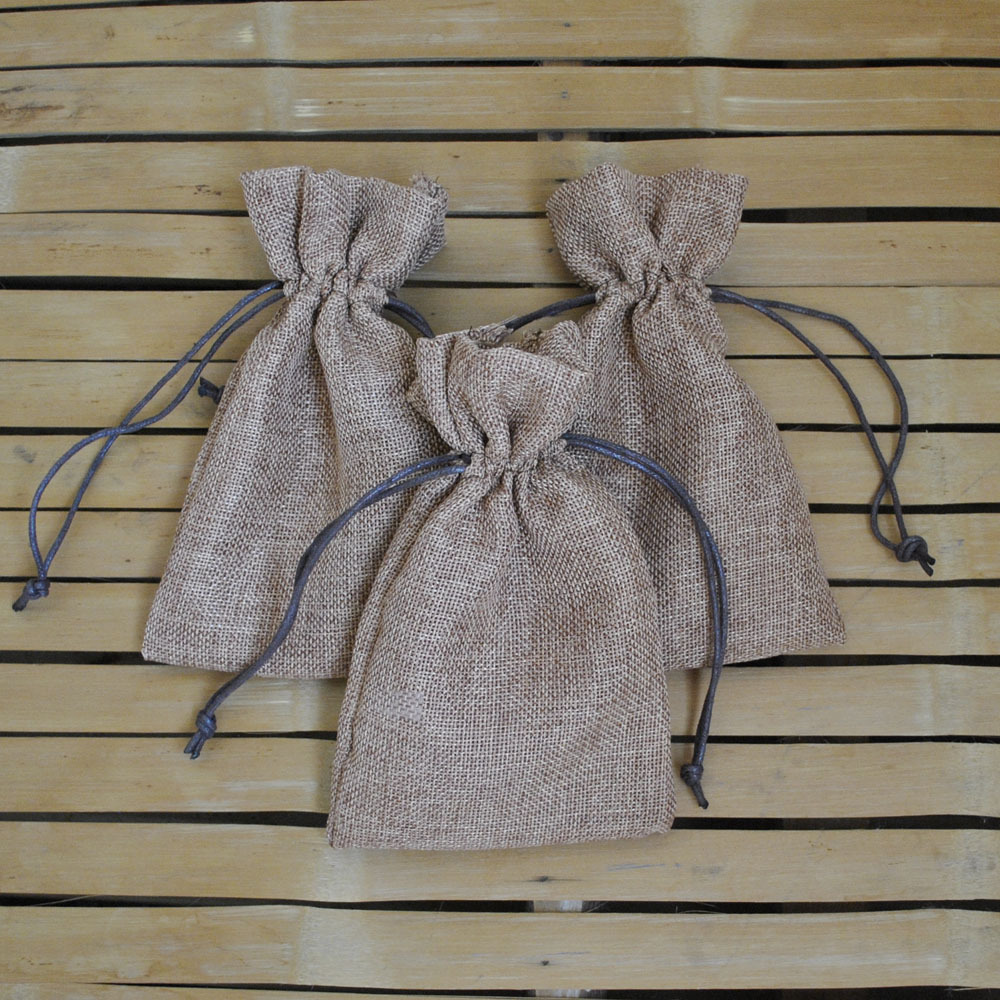 防麻布礼品束口袋 抽绳麻布抽绳袋 麻袋 专业生厂