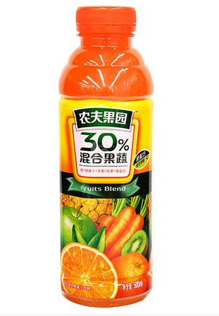 農夫果園30%混合果蔬汁飲料橙 胡蘿蔔 蘋果 菠蘿 獼猴桃.