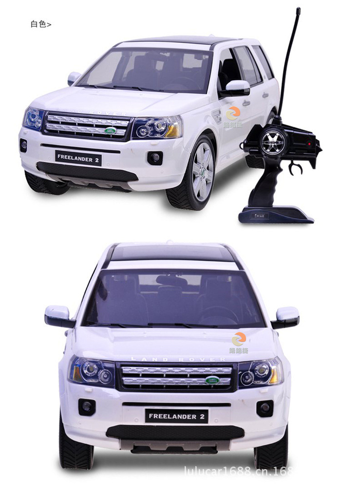 儿童礼物 信强正品 充电型路虎1:16神行者2 遥控车玩具 带灯光