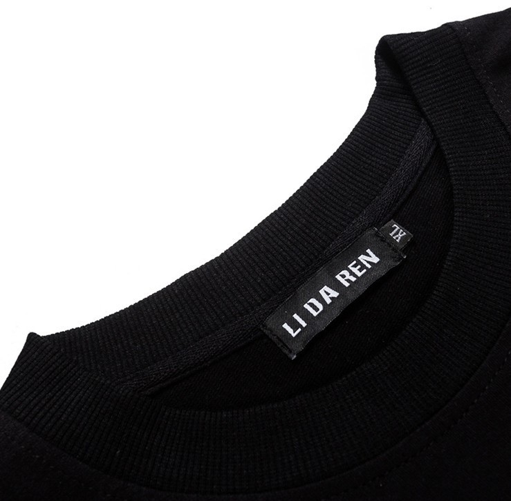 潮牌pyrex 23号印花 休闲纯棉圆领长袖t恤