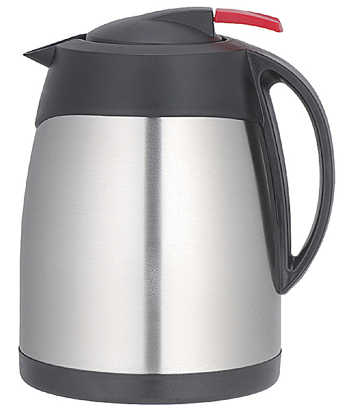 睿阳正品 双层不锈钢高档真空保温1600毫升咖啡壶 双层真空隔热