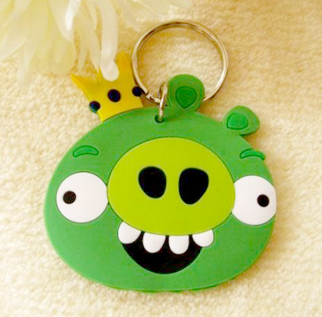 礼品厂家直销高档滴塑公仔钥匙扣 感恩节礼品定做