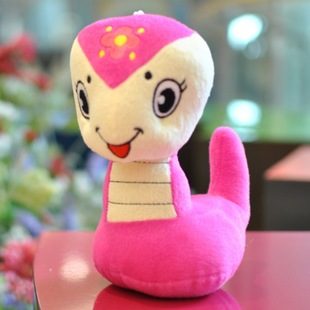 新品小蛇公仔 毛绒玩具蛇 创意礼品 卡通蛇 蛇年礼物批发-「人偶,娃娃