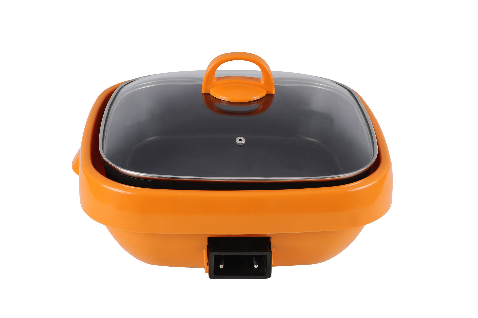 厂家直销佳美柏牌分体式多功能电热锅不粘锅电煎锅多种颜色可选