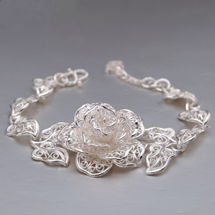 玫瑰花银饰品图片_玫瑰花银饰品图片大全 - 阿里巴巴海量精选高清图片