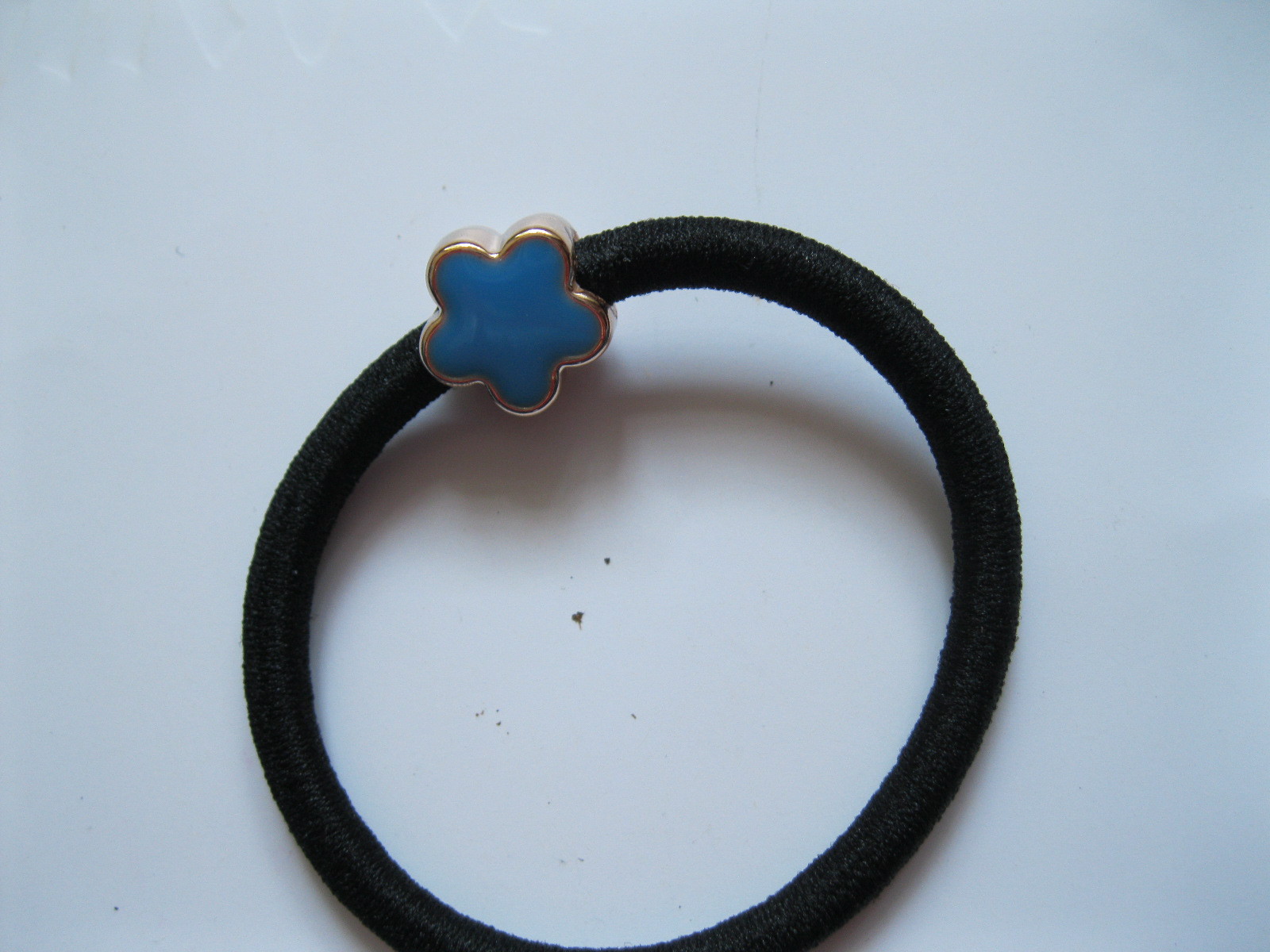 义乌发饰头饰批发 多形状韩国材质黑色头绳