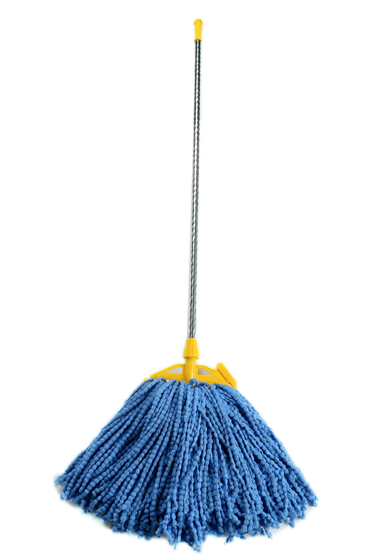 厂家批发供应不锈钢拖把 棉纱蜈蚣线拖把 不锈钢柄塑头蜈蚣线拖把