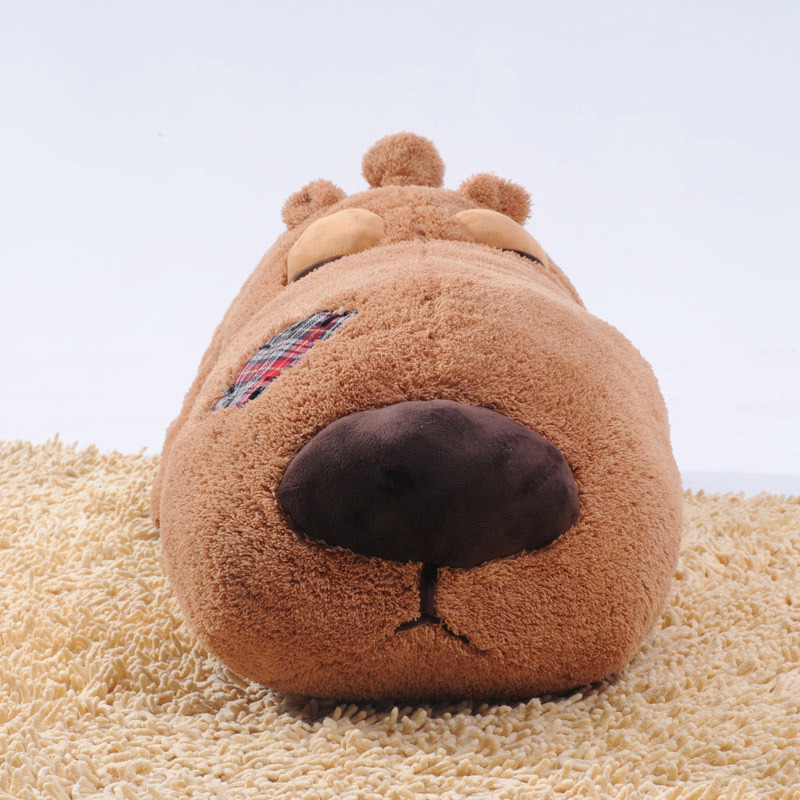 咪蜜儿毛绒玩具布娃娃趴趴熊大号公仔 大鼻子狗抱抱熊抱枕 毛绒狗